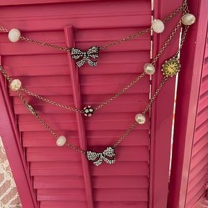 Betsy Johnson colorful fun necklace.. 3 Strands of cuteness.  Costume jewelry..